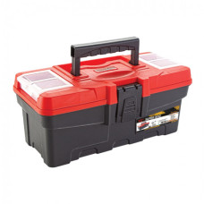 ящик для інструментів "Carbon" 32х15,8х14см. зі вставкою та комірками  ASR-4000  (24)