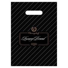 пакет з прорізною ручкою 22х30см. Luxury Brand  (50/1000)