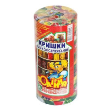 кришка металева Полінка з різьбленням твіст (діам. 82мм.)  (20/240)