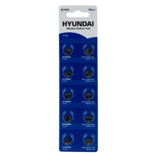 батарейка Hyundai AG- 3 таблетка 1х10 на бліст.  (10/200)
