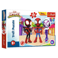 пазли Trefl   30 елем. Пригоди спайдермена та друзів  18285