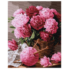 картина за номер. Ідейка 40х50см. "Таємниці пелюсток"  КНО3303