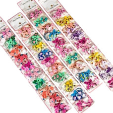 набір 2 гумки для волосся + 2 шпильки на бліст.  WW02021  (10/6000)