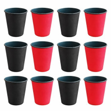стакан картонний 185мл. Black and Red  (50/2000)