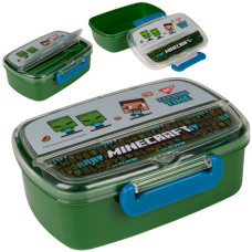 контейнер для їжі YES 750мл. "Minecraft" з приладдям  708160  (12)