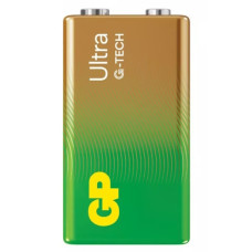 батарейка GP Ultra Alkaline 6LF22 крона в кор.  (10/500)