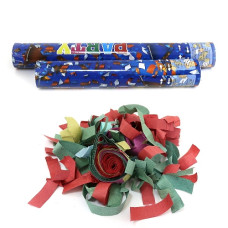 хлопавка пневм. 0889-30 "Серпантин" 30см. наповнення - 12гр. серпан. папір  (100)