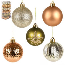 кульки ялинкові в кор. 6см. 36шт.  9766  (36/648)