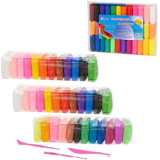 глина для моделювання (повітряний пластилін)  Барвінок 36кол./252гр. зі стеками в кул.  6-422  (30)