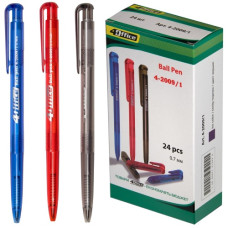 ручка 4Office кульк. автом. синя  4-2009/1  (24/960/1920)