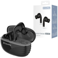 навушники ColorWay бездротові Slim Earbuds Black  CW-TWS5BK