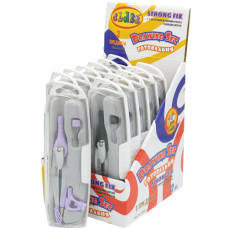 готовальня Class Strong Fix 3 предм., циркуль 130мм.  9042  (12/144)