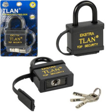 замок навісний 50мм. з гумовою кришкою  Х2-82/ВОР 550/97743  (96)