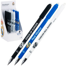 ручка Kite Real Madrid "пиши-стирай" гелева синя 0,5мм.  RL26-350  (12/144/864)