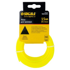 ліска для тримера Сигма трикутник d-2,4мм. 15м.  5621041