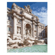 картина за номер. Strateg 30х40см. "Фонтан Треві"  SS-6605  (30)