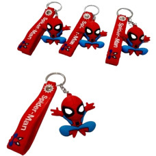 брелок гумовий Людина Павук зі стрічкою  3150  (12)