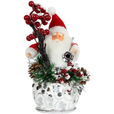 прикраса новорічна "Дід Мороз" 20х35см.  23M-37/116324  (1/80)