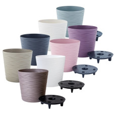 горщик для квітів Алеана "Ф'южн" зі вставкою низький 23,5х22см.