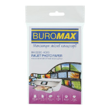 фотопапір Buromax глянцевий А6/180гр./ 20арк.  ВМ.2230-4020  (200)