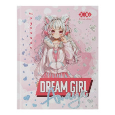 щоденник Zibi  Anime А5+/40арк., інтегр. обкл., мат. лам. + УФ-лак + фольга  ZB.13925  (10)