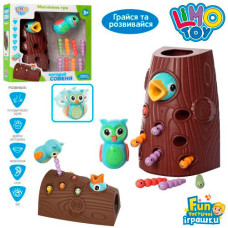 гра Нагодуй совеня магнітна, пташка, гусінь, в кор. 22,5х21,5х10,5см.  FT 0017  (48)