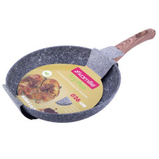 сковорідка Kamille d-26см. алюмінієва антипригарна Grey marble  4162