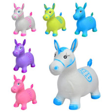 стрибуни-конячки ПВХ 1350гр. в кул.  MS 0373  (12)