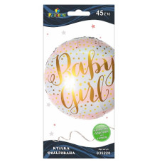 кулька фольгована Pelican Party baby girl 45см.  835220