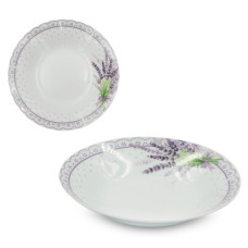 салатник порцеляновий №6 d-16см. лаванда  9133  (12/96)
