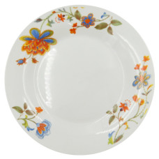 тарілка порцелянова мілка №7 d-17,5см. Незабудки  PLW-2  (12/96)