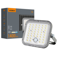 прожектор Videx автономний LED, 5000К, 1400Lm  VL-FSO4-205-S