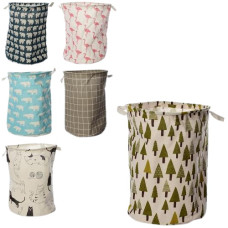 кошик для іграшок d-35см., висота 42см., 2 короткы ручки, в кул. 50х19х5см.  MR 0610  (50)