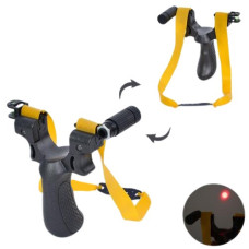 рогатка 11см., приціл-лазер, рівень, на батар. в кул. 12х16х4см.  MR 1084  (50)