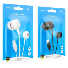 навушники Borofone Type-C Delicious universal digital earphones з мікрофоном  BM77C