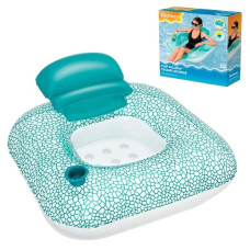 плотик Bestway 102х94см., підсклянник, рем. запл.  43097  (12)