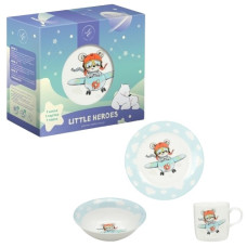 набір дитячого посуду Limited Edition Little Pilot  3 предм. в кор.  С772