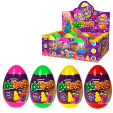 набір д/творч. Danko toys "Кінетичний пісок KidSand" в яйці 400гр.  KS-06-01  (12)