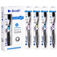 зубна щітка Dr. Brush Soft на бліст.  6042  (12/360)