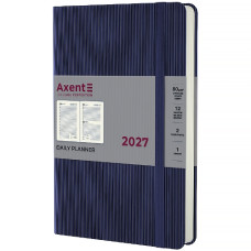 щоденник Axent Partner Lines синій А5, 184арк., датований на 2027 рік  8815-27-02-А  (12/24)
