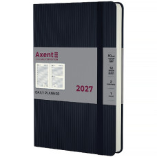 щоденник Axent Partner Lines чорний А5, 184арк., датований на 2027 рік  8815-27-01-А  (12/24)