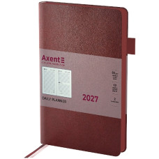 щоденник Axent Partner Soft Muse бордовий А5, 184арк., датований на 2027 рік  8827-27-1-А  (12/24)