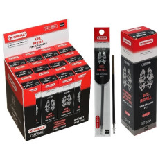 стрижень Norma "пиши-витирай" гелевий чорний 0,38мм.  347-09N  (20/240/5760)