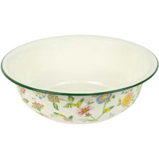 миска емальована 7л., d-36см. з квітковим малюнком  7043-27/123055  (24)