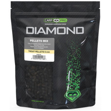 пелетс Carp Pro Diamond Trout Pellets Mix 6мм. 1кг.  CPDPTP6