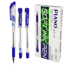 ручка Piano РТ-175  кульк. масл. синя (4км. безперервного писання)  (12/144/1728)