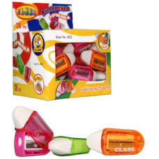 чинка Class Twist з контейнером, з гумкою  4822С  (36/144/576)