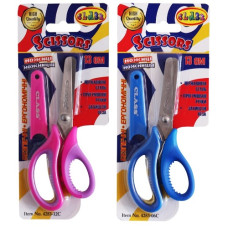 ножиці Class дитячі 13,3см. ергономічні, прогумовані ручки, з чохлом  4283  (30/360)