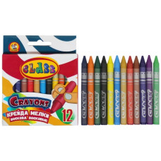 крейда воскова Class 12кол. 8х90мм.  7603  (24/288)