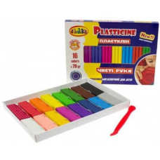 пластилін Class "Чисті руки MAXI" ЕСО 16кол./320гр.  7647С  (30)